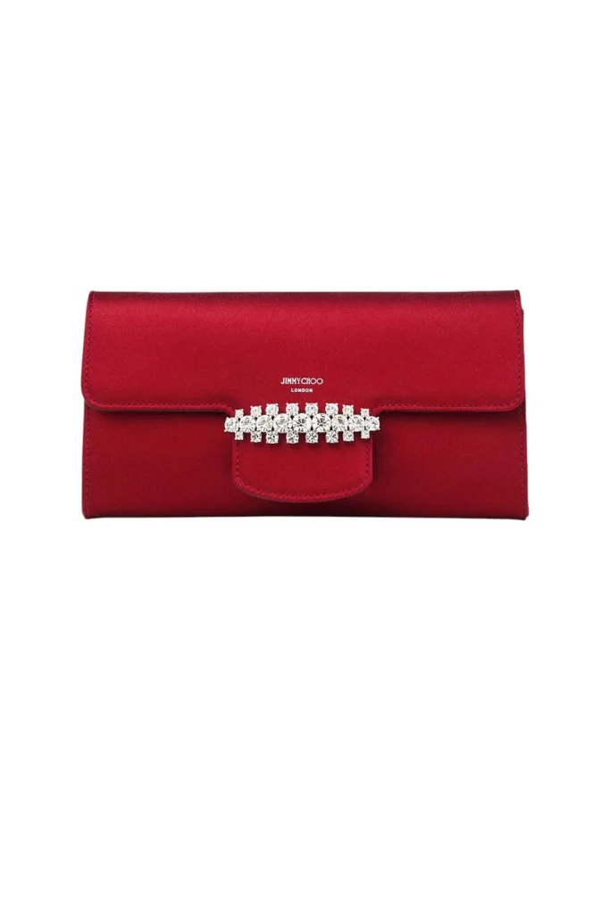 Jimmy Choo Bing Wallet With Chain
