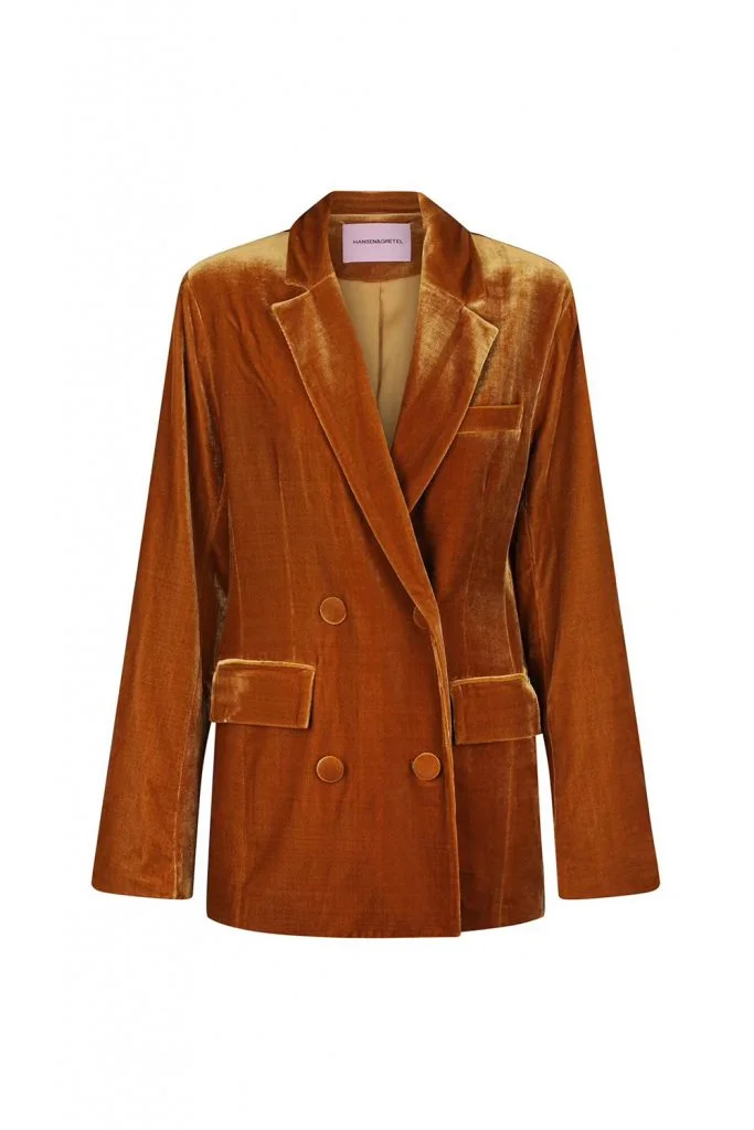 Hansen & Gretel Alistair Velvet Blazer