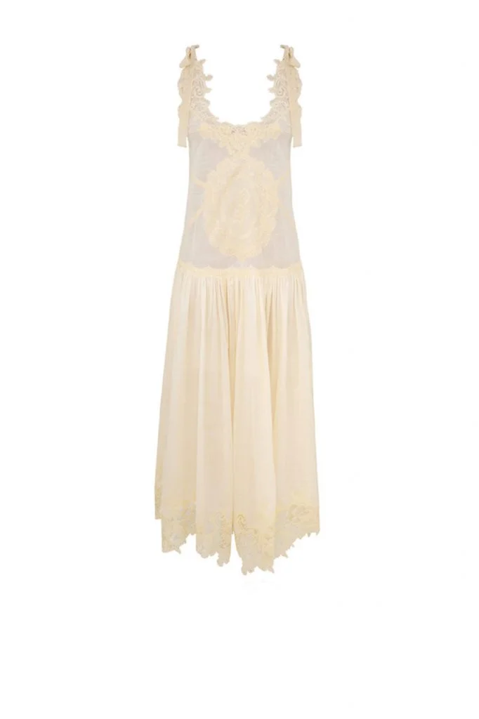 Zimmermann Cascadian Lace Midi Dress