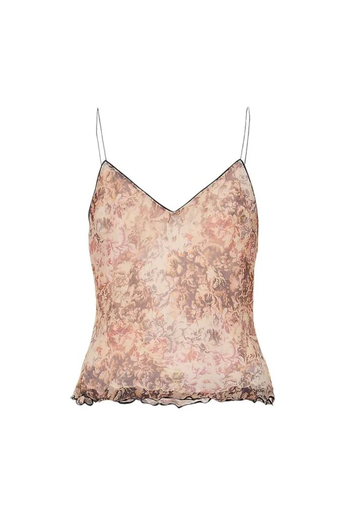 Bec + Bridge Florentine Floral-Print Woven Top