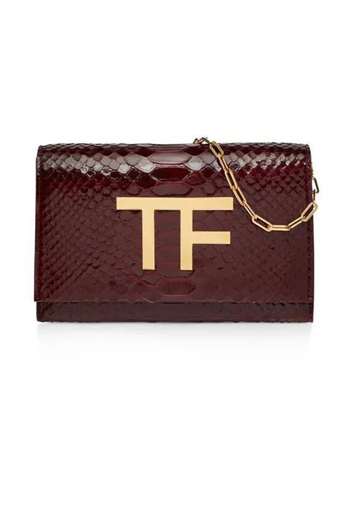 Tom Ford Natural Python Leather Bag