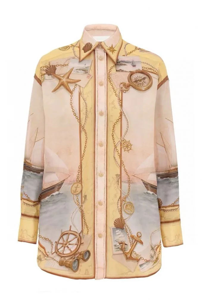 Zimmermann Scarborough Relaxed Shirt