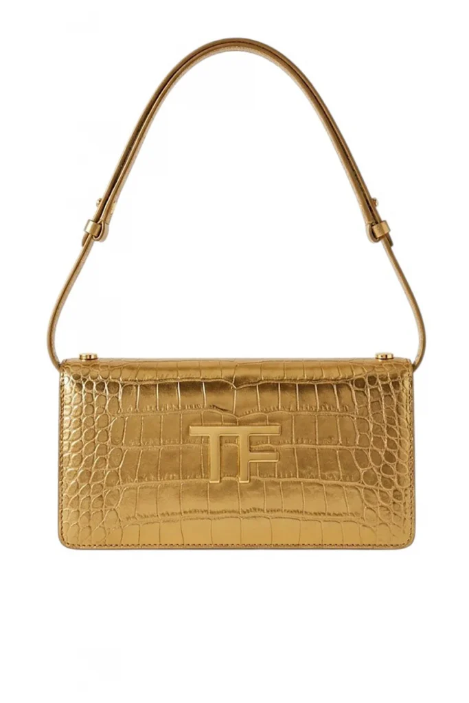 Tom Ford Mini Croc Embossed Bag