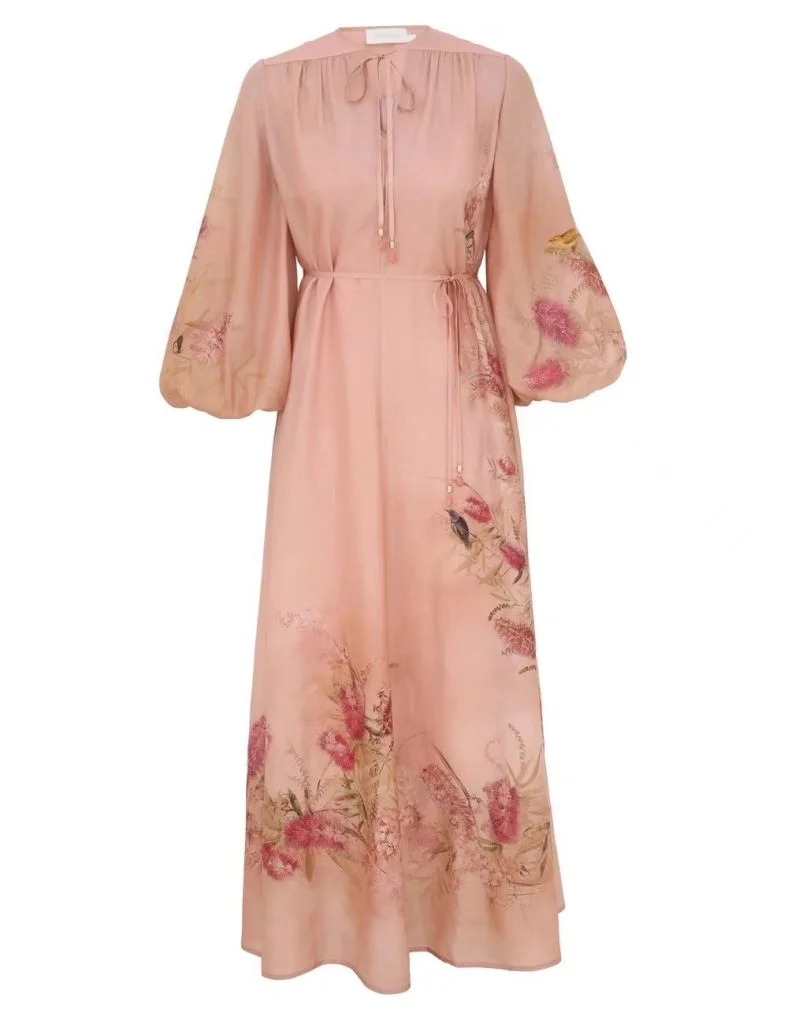 Zimmermann Cascadian Billow Maxi Dress