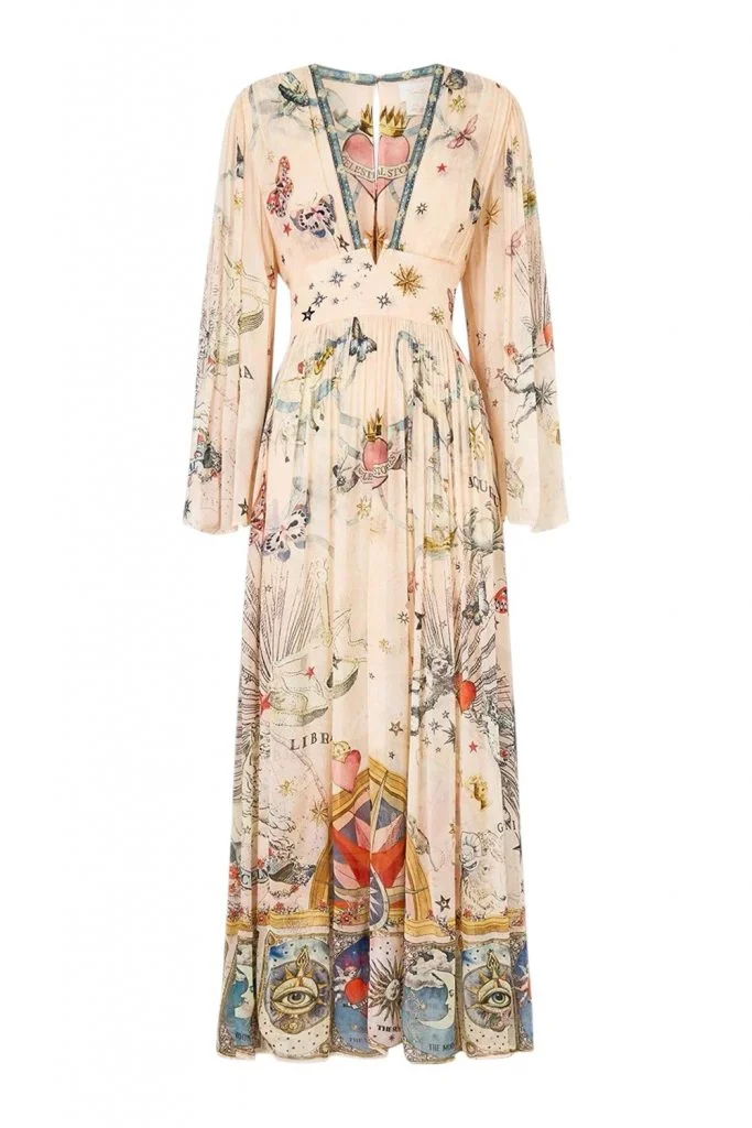 Camilla Hardware Detail Long Sleeve Dress House Of Horoscopes
