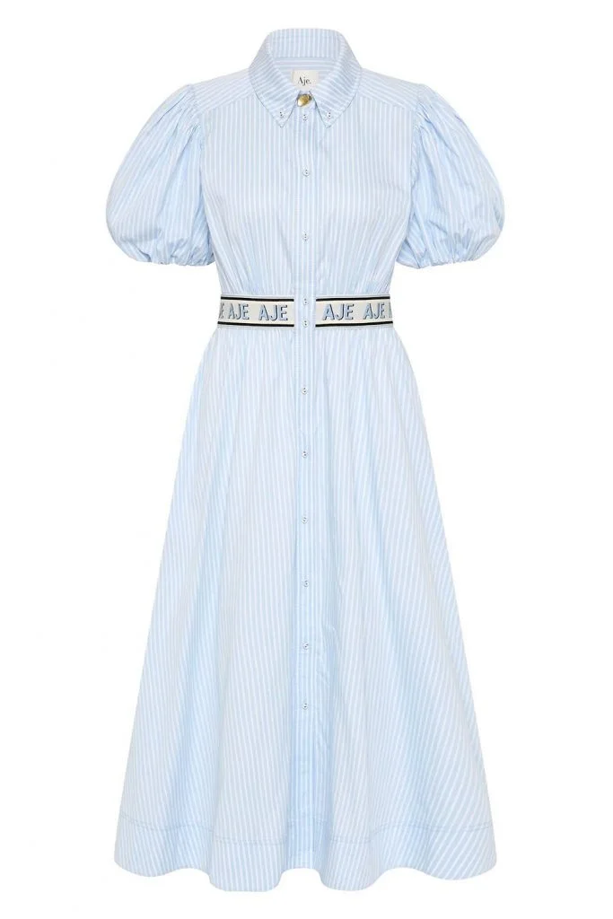 AJE Harling Logo Midi Dress