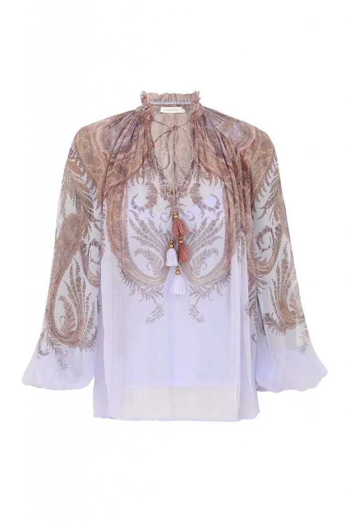 Zimmermann Hypnotic Billow Blouse
