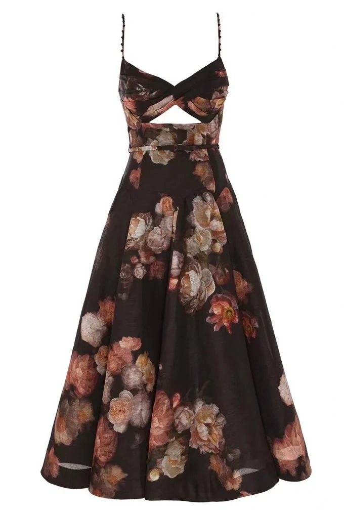 Zimmermann Hypnotic Twist Midi Dress