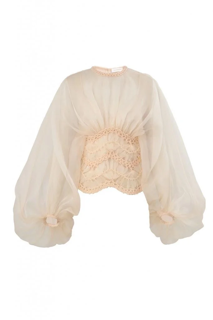 Zimmermann Illuminate Macrame Bodice