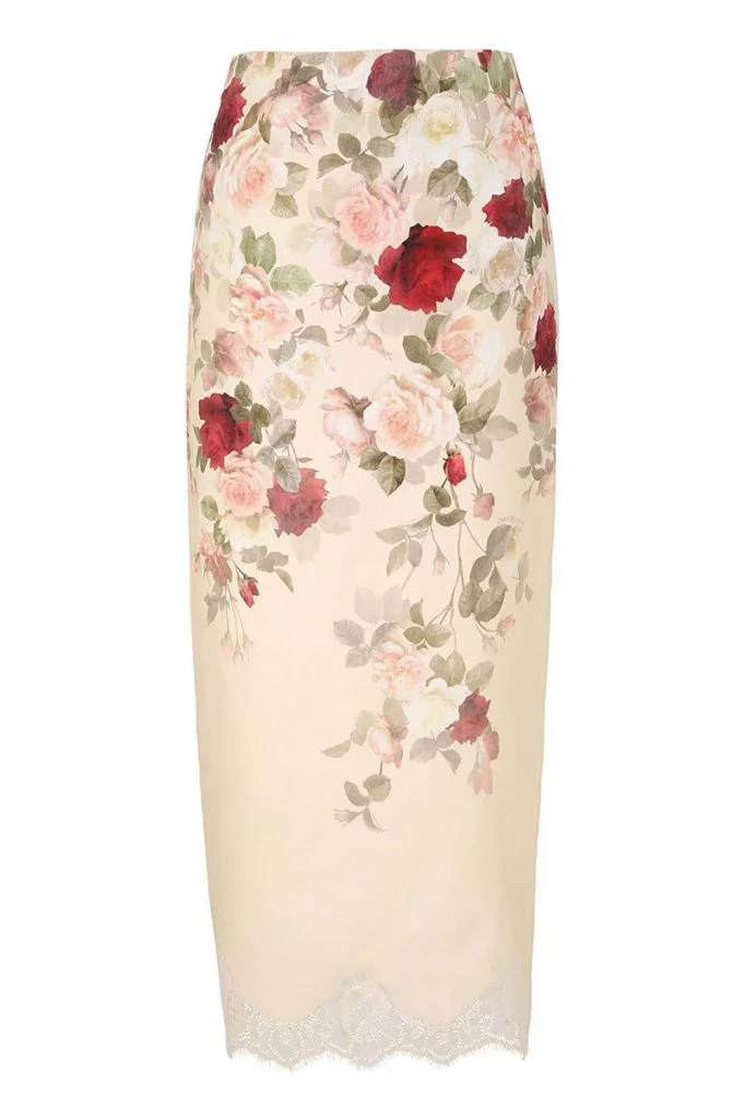 Zimmermann Hypnotic Pencil Skirt
