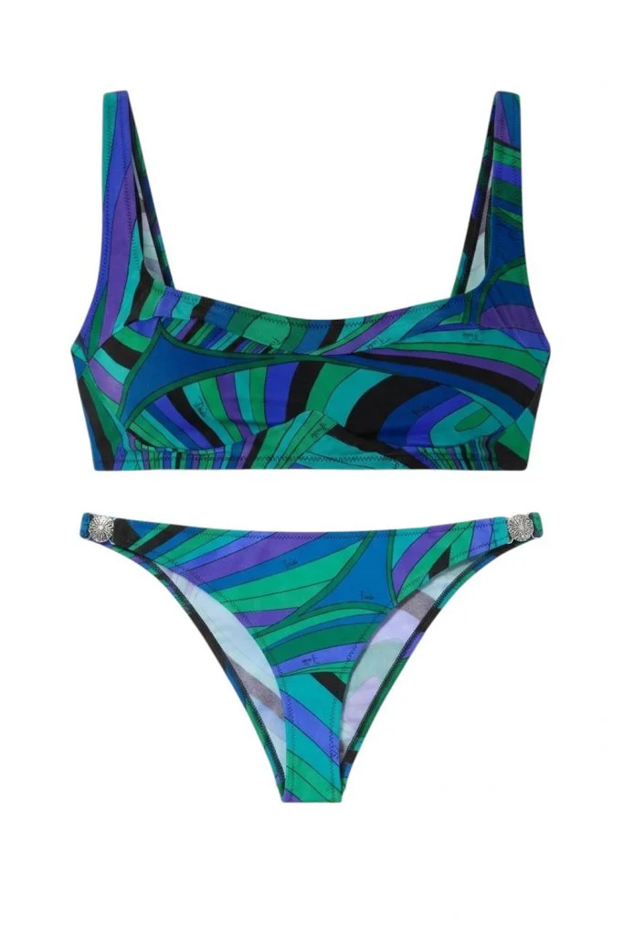 Pucci Iride Patterned Swimsuit