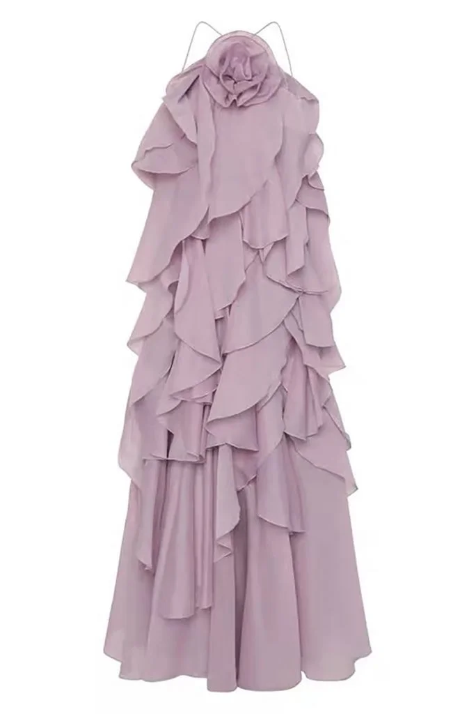 AJE Pandorea Layered Maxi Dress