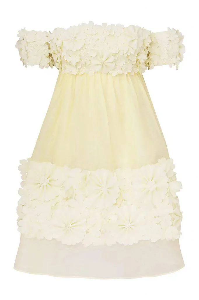Zimmermann Harmony Applique Flower Mini
