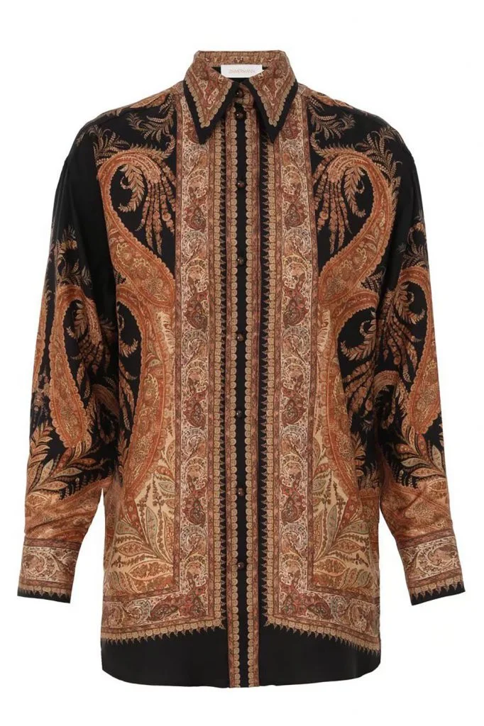 Zimmermann Hypnotic Relaxed Shirt