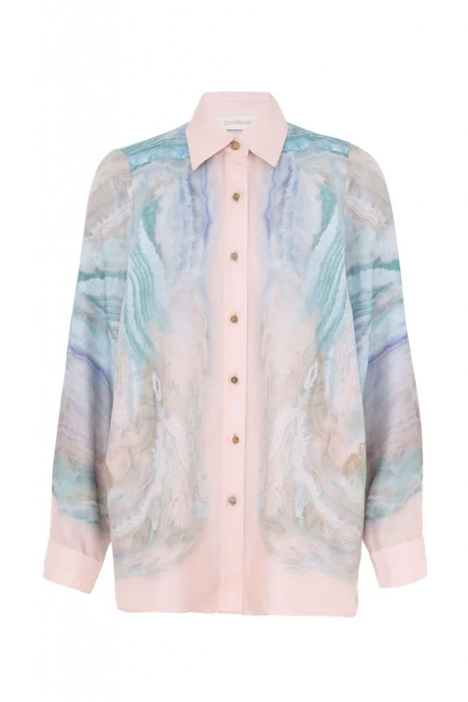 Zimmermann Illuminate Relaxed Shirt