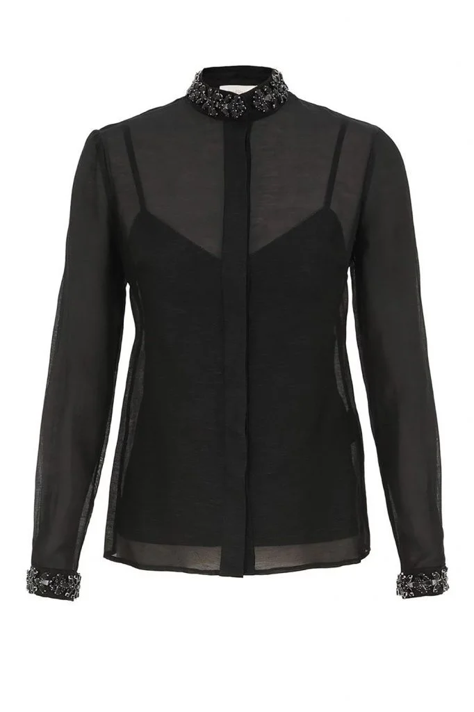 Zimmermann Hypnotic Jewelled Body Shirt
