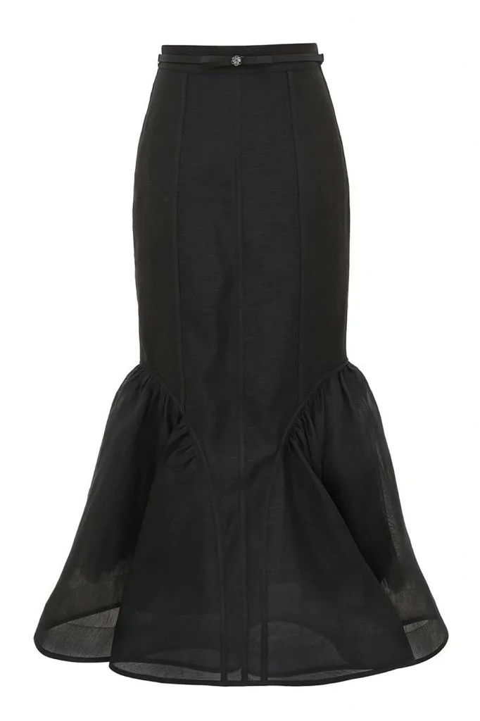 Zimmermann Hypnotic Panelled Pencil Skirt