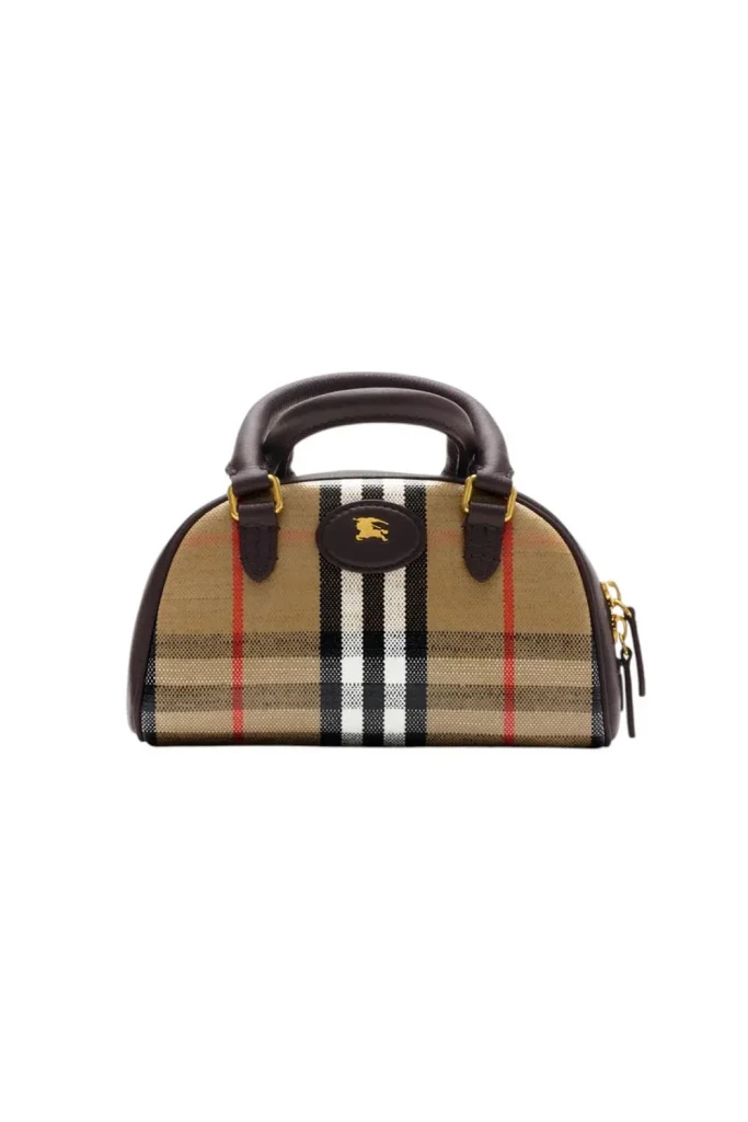 Burberry Mini Highlands Bowling Bag​