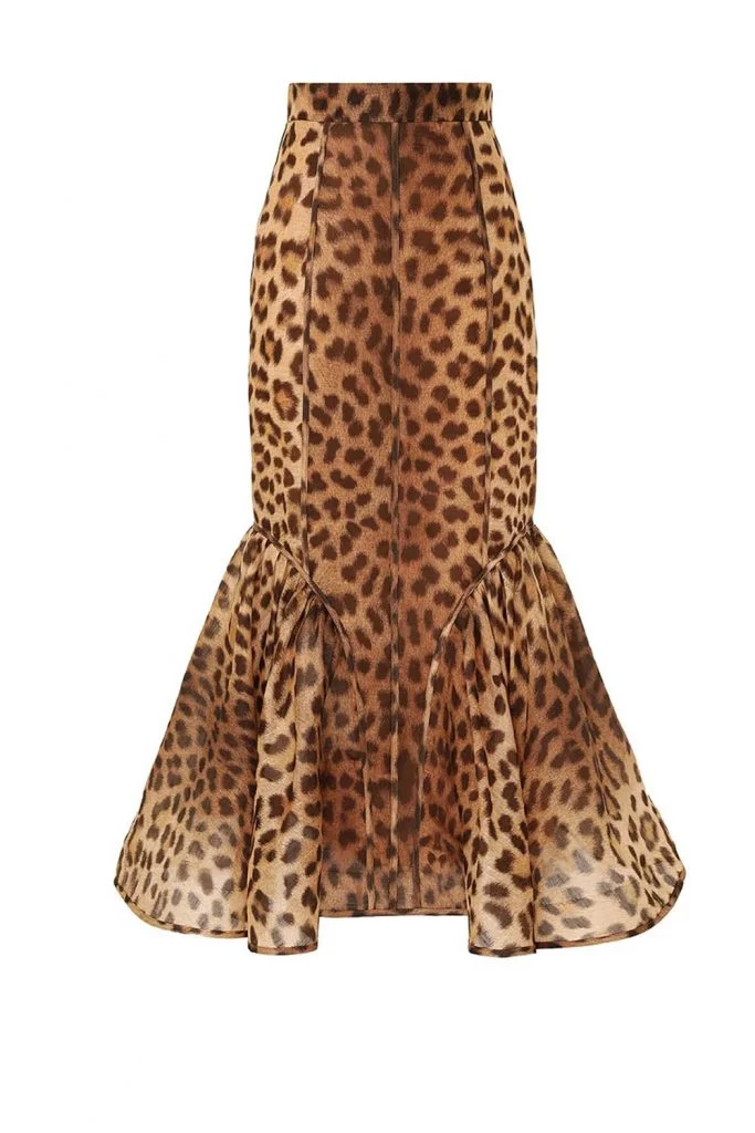 Zimmermann Crush Panelled Pencil Skirt