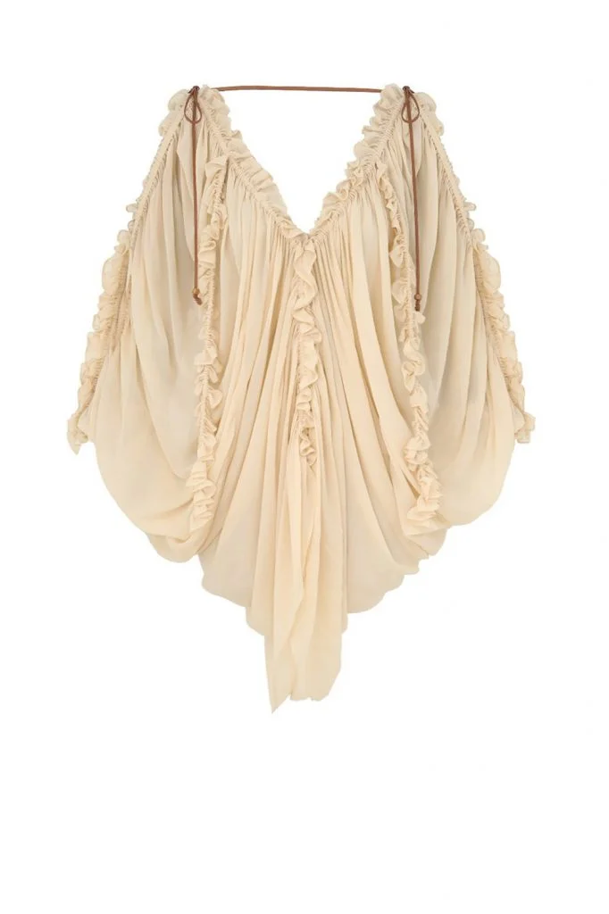 Zimmermann Illuminate Draped Blouse