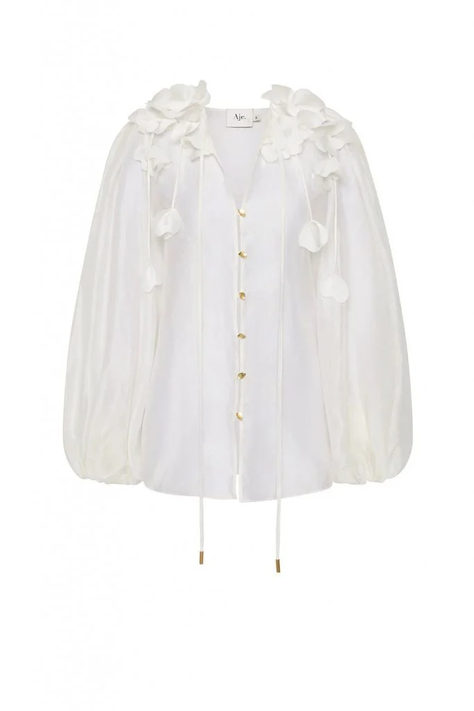 AJE Camille Flower Blouse