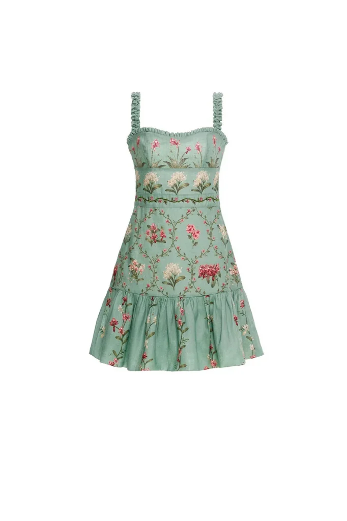 Agua Nieve Orquidea Mini Dress