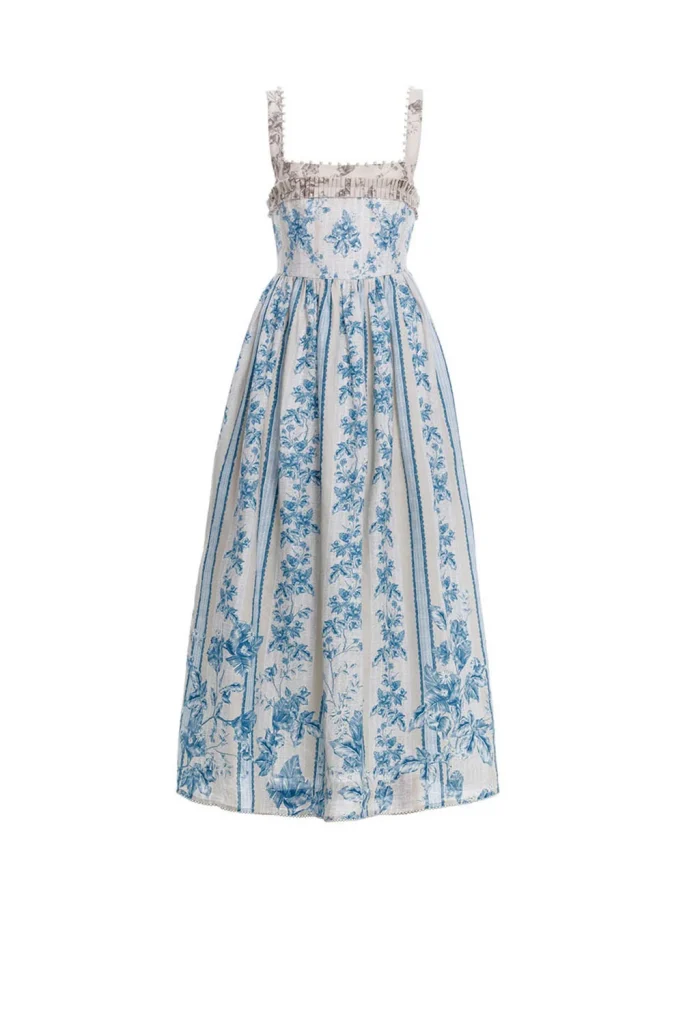 Agua Barbara Bougainvillea Midi Dress