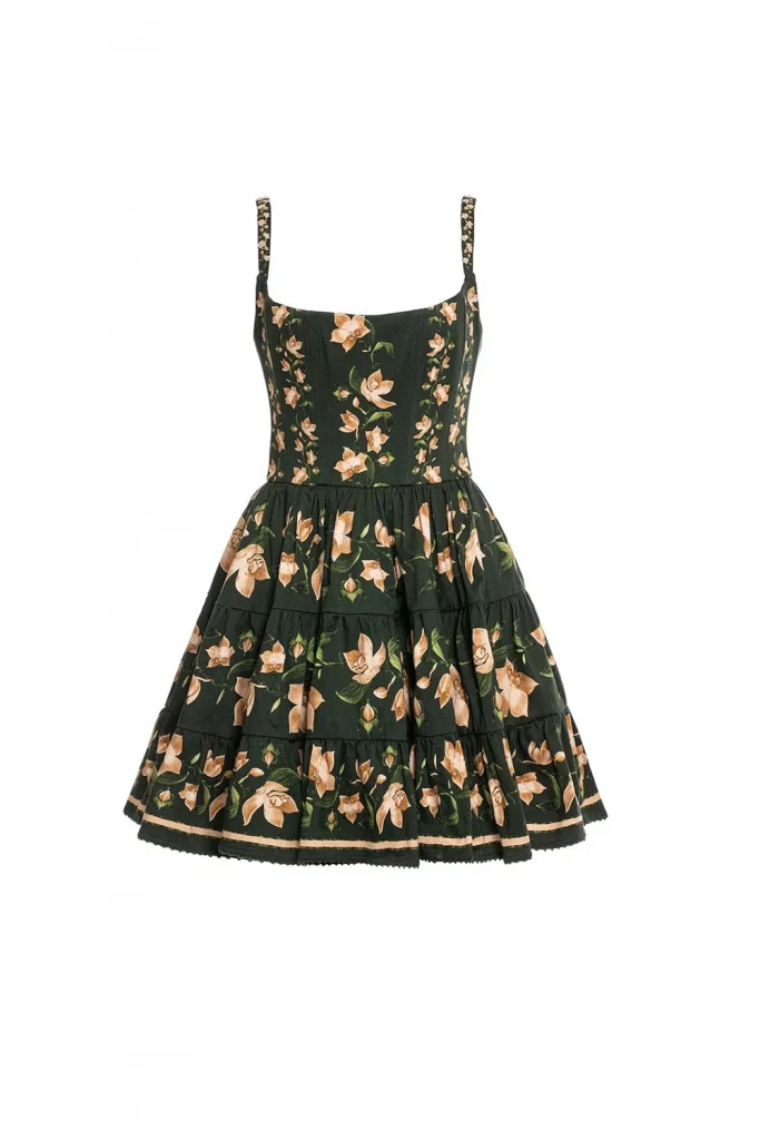 Agua Granadilla Orquidea Mini Dress