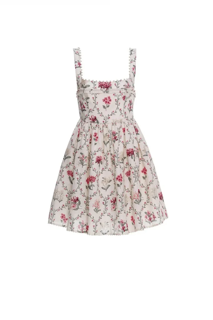 Agua Barbara Orquidea Mini Dress