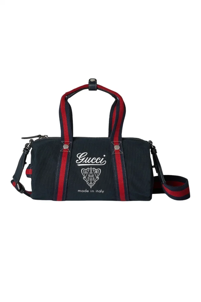 Gucci Printed Canvas Bag