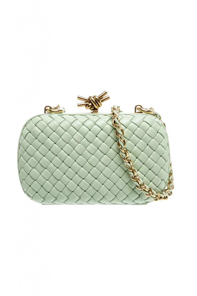 Bottega Veneta Knot Chain Clutch