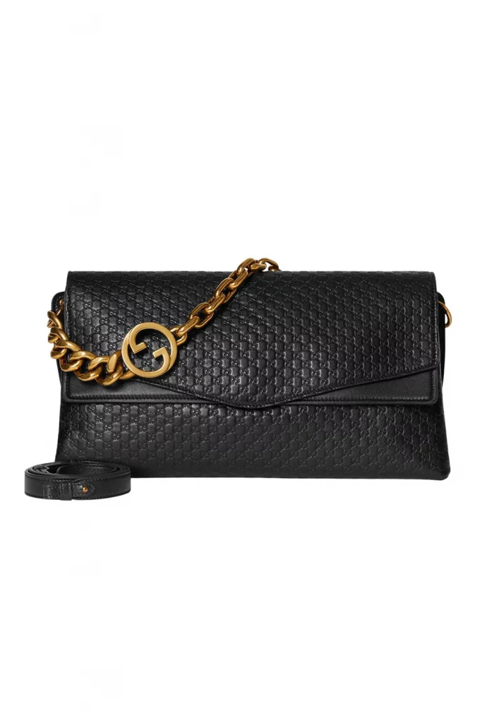Gucci Large Shoulder Bag With Chain