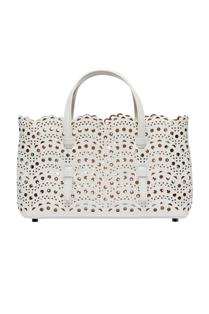Alaia Mina 25 Vienne Wave Small Tote Bag (Copy)