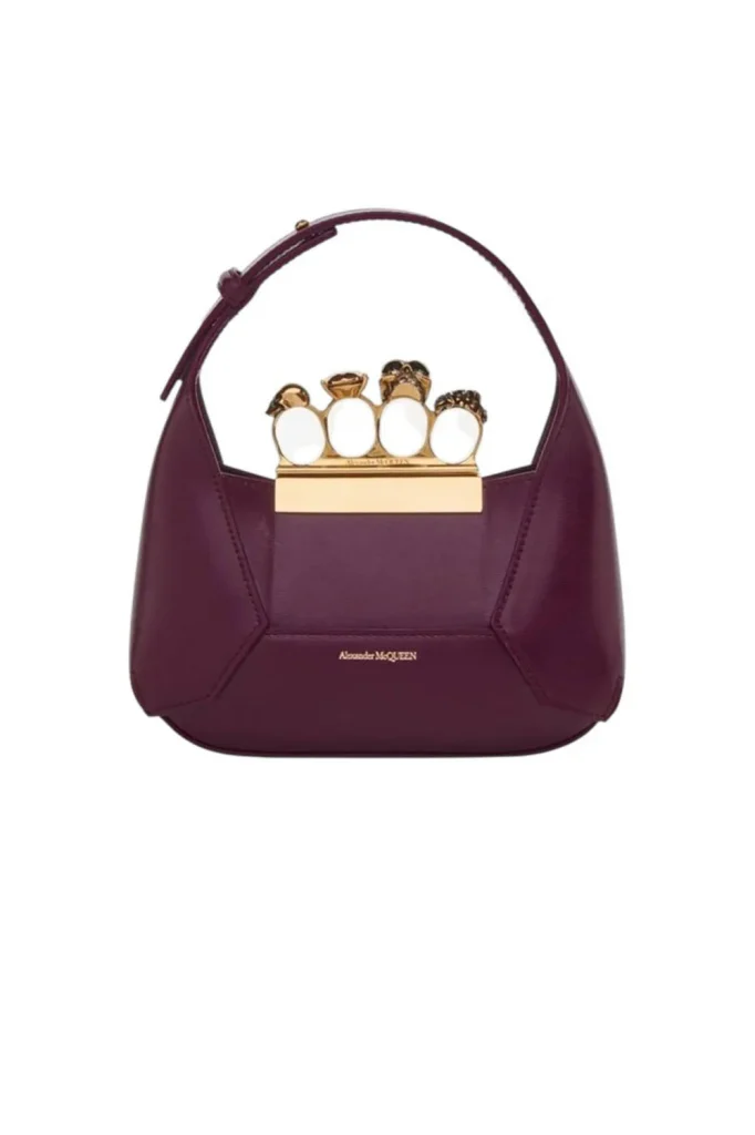 Alexander McQueen The Jewelled Hobo Mini Bag
