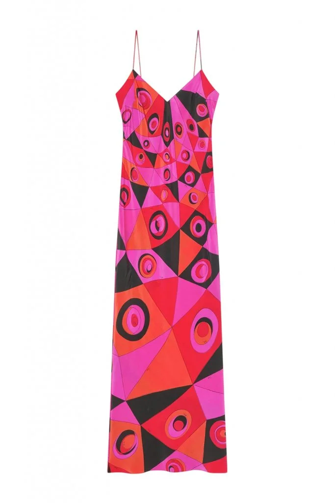 Pucci Occhi Print Silk Dress