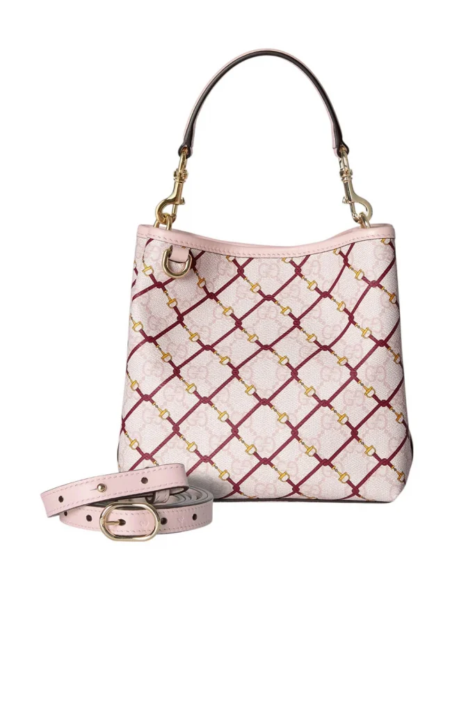 Gucci GG Emblem Small Ducket Bag