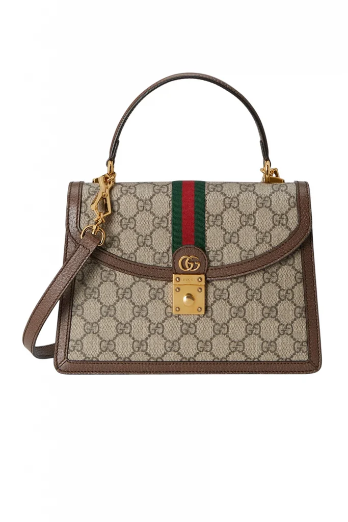 Gucci Ophidia Medium Top Handle Bag