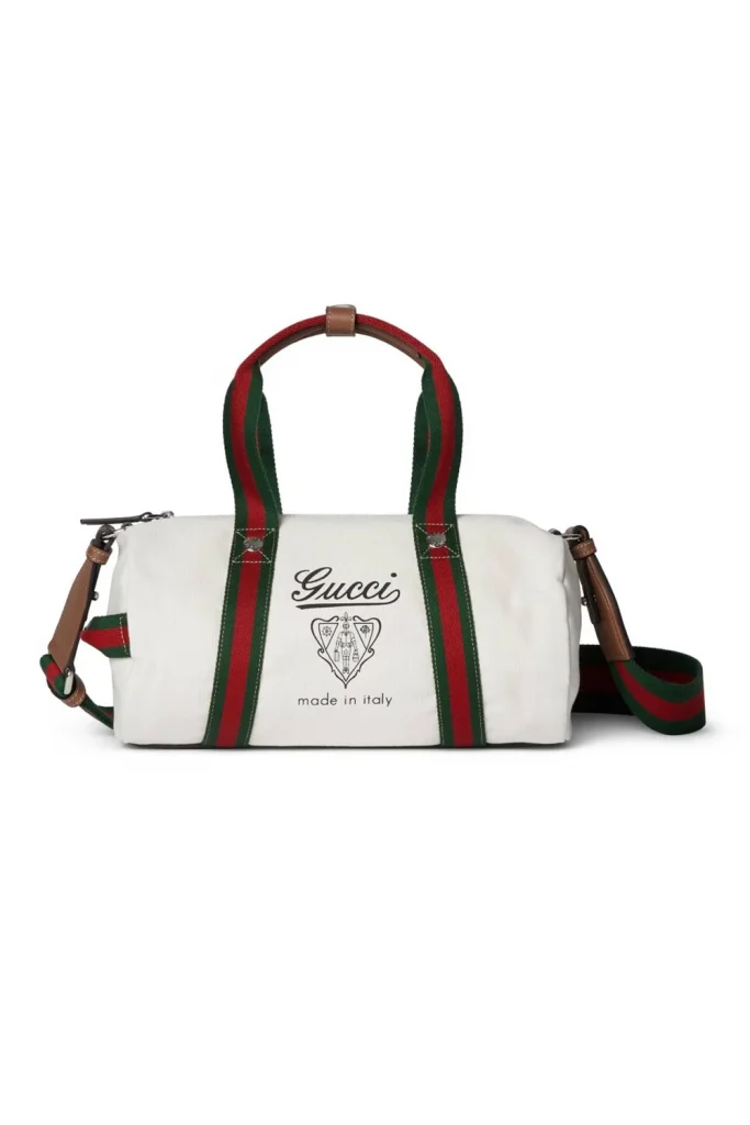 Gucci Printed Canvas Bag
