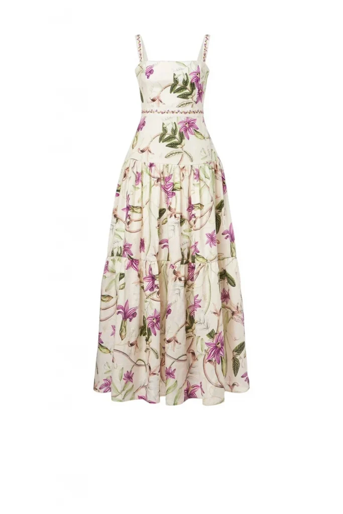 Agua Lima Printed Maxi Dress