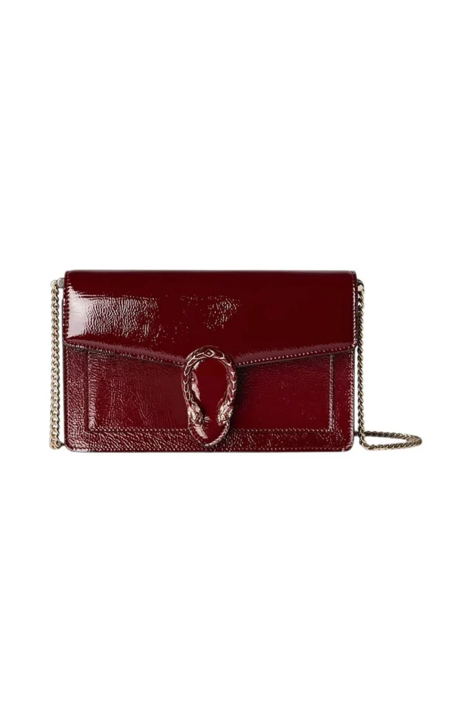 Gucci Dionysus Wallet On Chain Leather