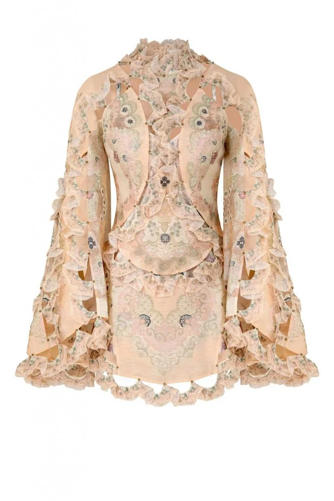 Rebellion Scallop Mini Dress