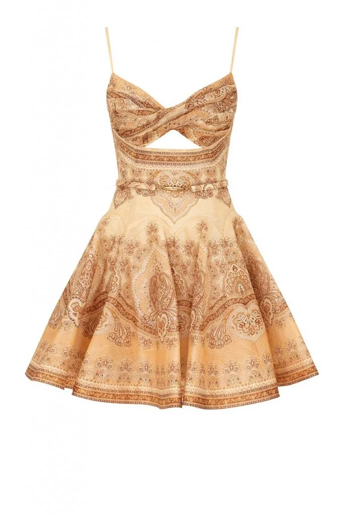 Zimmermann Luna Twist Mini Dress