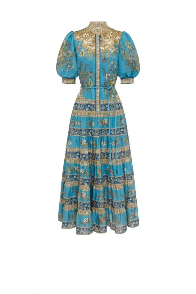 Alémais Cassie Tiered Midi Dress