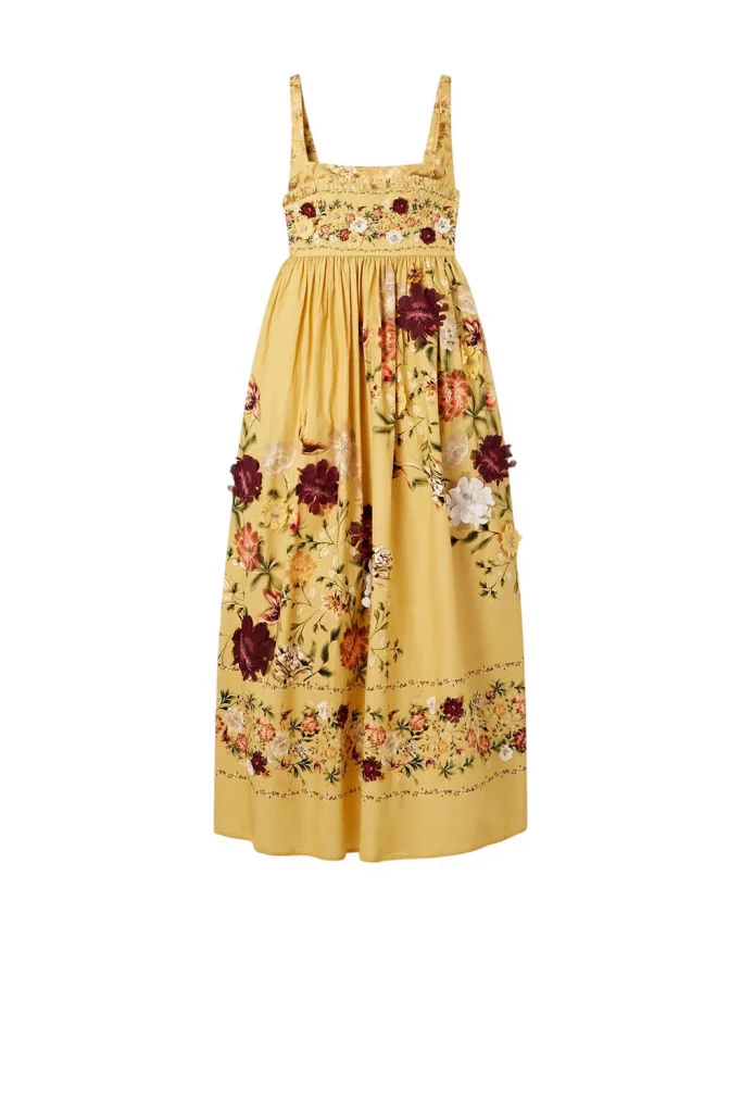 Agua Barbara Paramo Maxi Dress