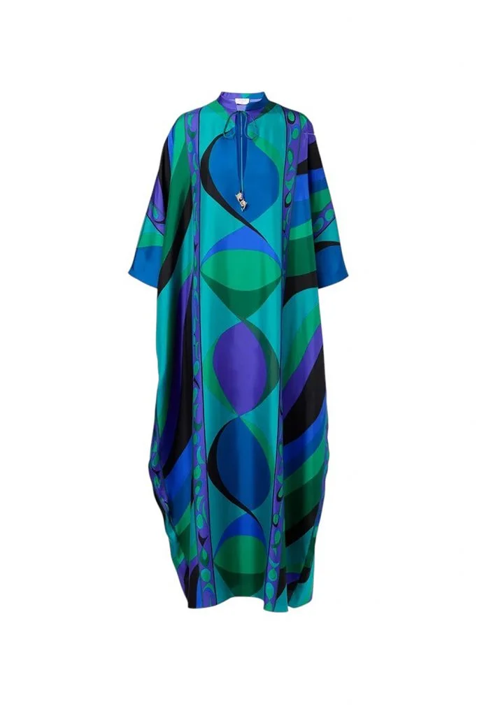 Pucci Iride Silk Kaftan