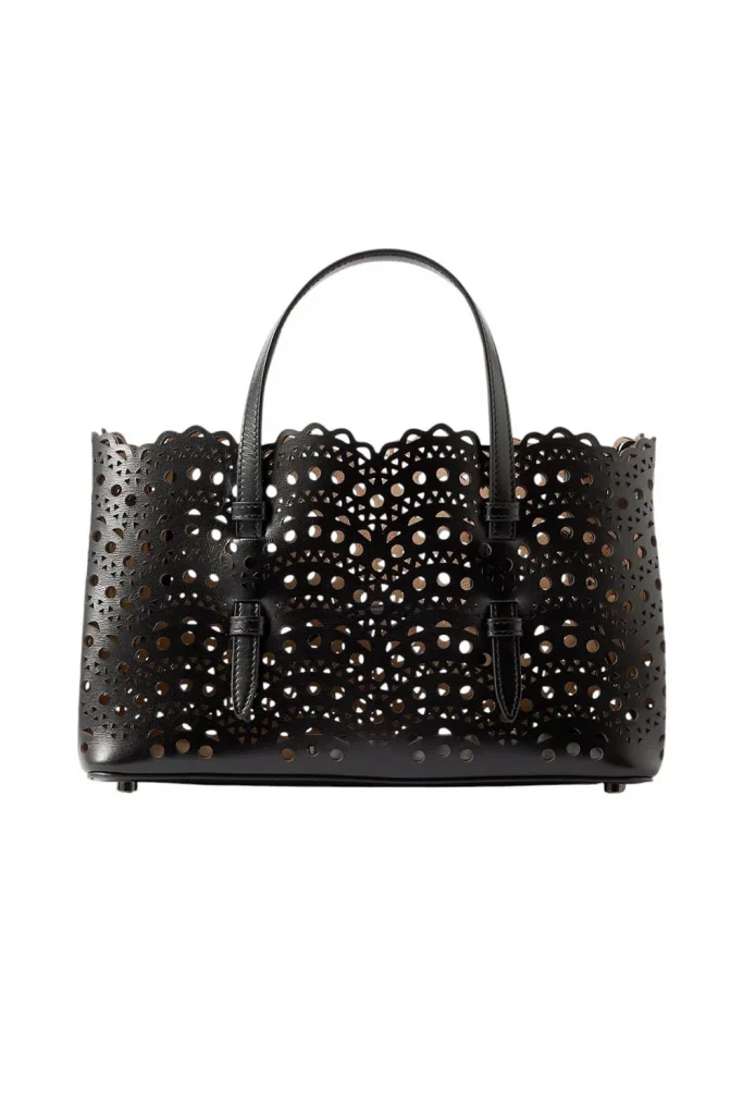 Alaia Mina 25 Vienne Wave Tote Bag
