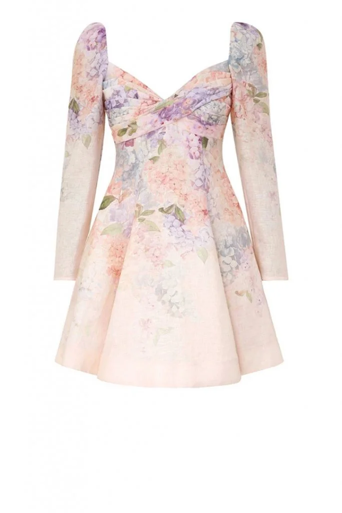 Dawning Puff Sleeve Mini Dress