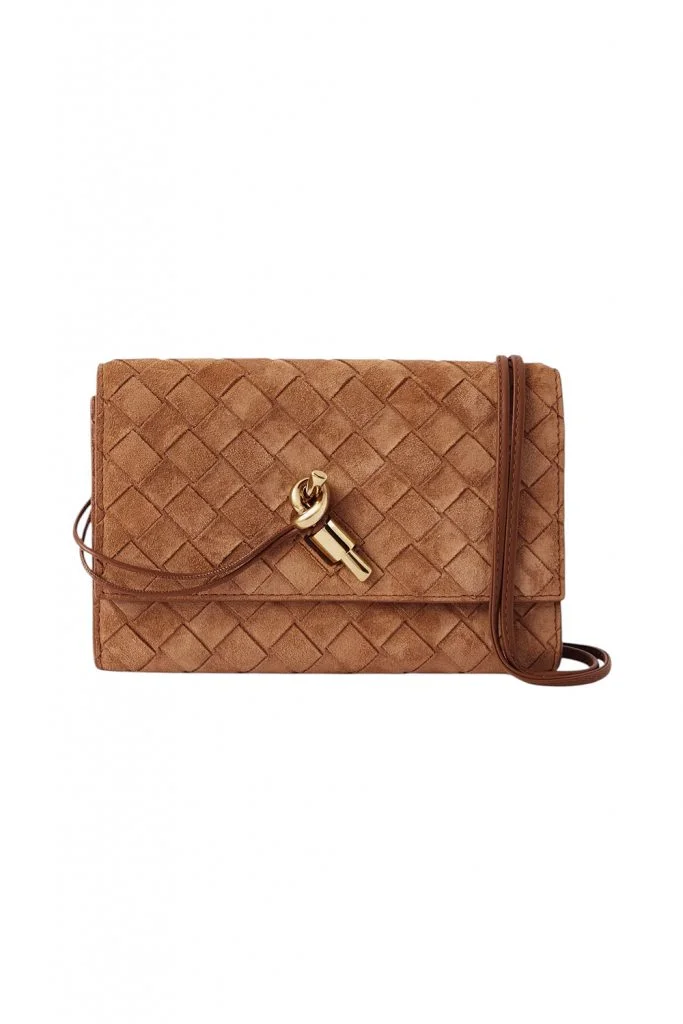 Bottega Veneta Andiamo Pouch On Strap