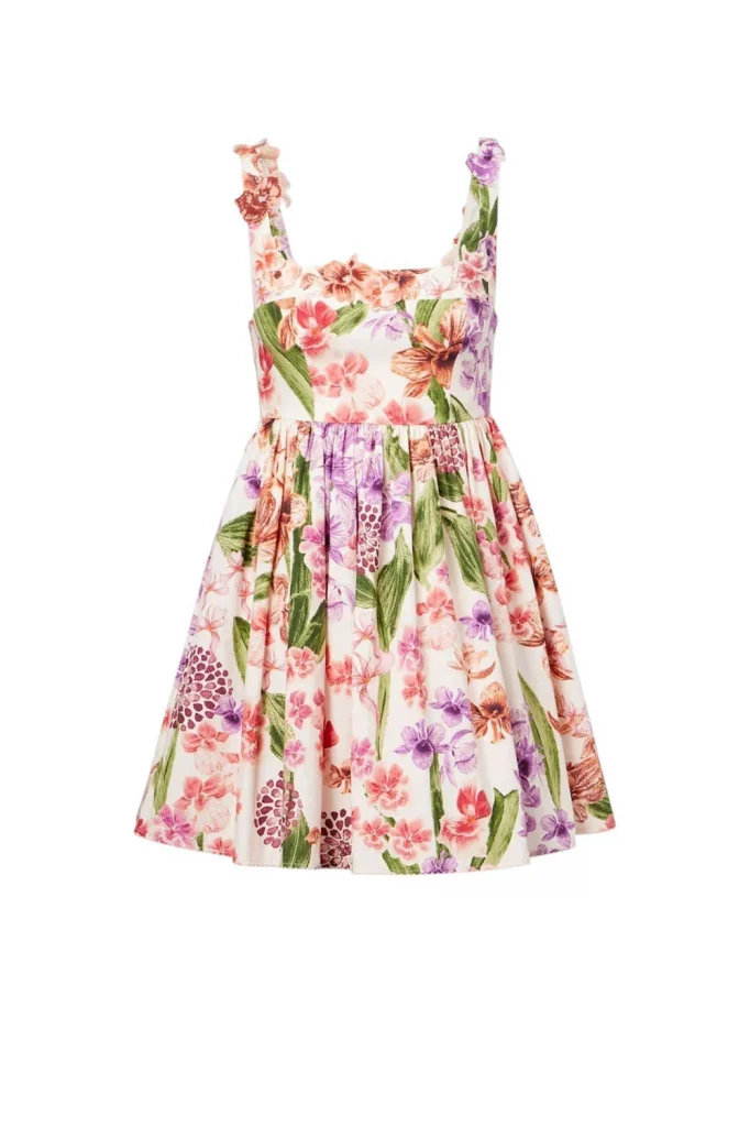 Agua Floral Mini Dress