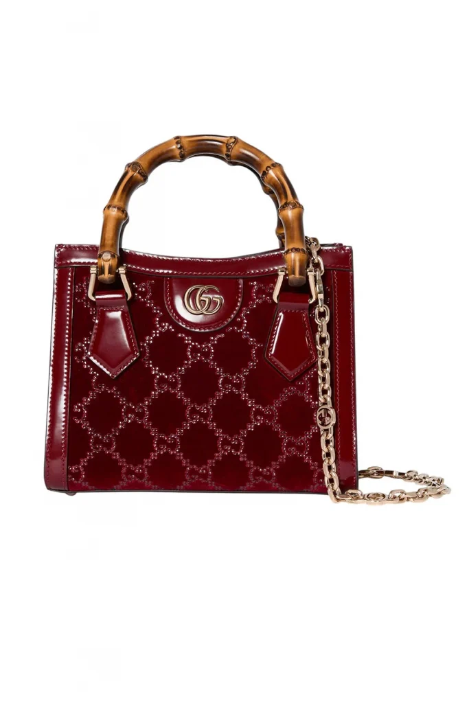 Gucci Diana Crystals Small Tote Bag